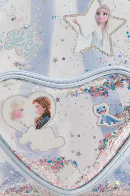 Sac à dos avec motifs - Bleu clair/La Reine des neiges — photo 2