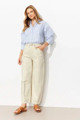 Pantalon balloon imprimé Femme — photo 2
