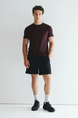 T-shirt de sport Muscle Fit CoolMove™ - Prune foncé — photo 2