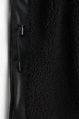 Veste de ski en tissu enduit ThermoMove™ - Noir — photo 2