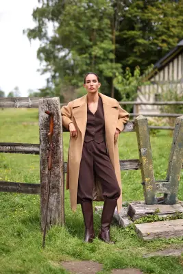 Paloma Wool Coat - Beige — photo 2