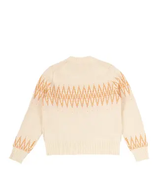 W Wool-Blend Crewneck SENL — photo 4