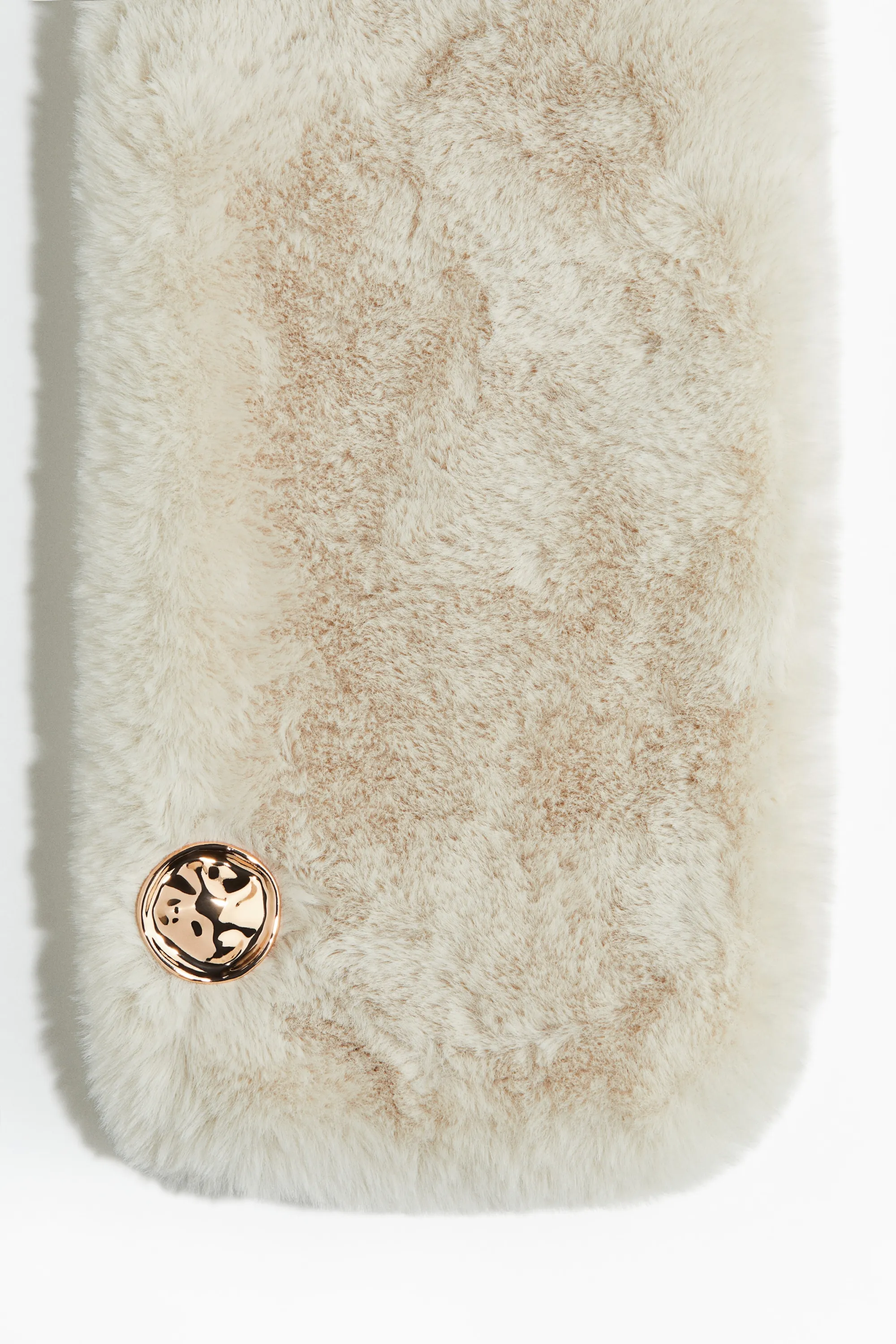Écharpe à bouton - Beige clair
