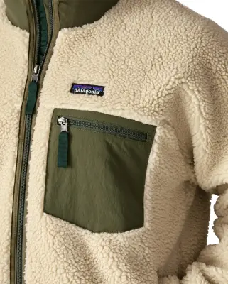 Veste Polaire Classic Retro-X Dark Natural Basin Green — photo 5