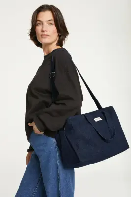 Sac Sauval denim Rive Droite — photo 1