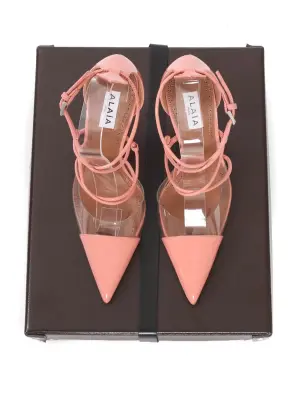 Sandales à talon PUMP 110 rose fraise FALL 2022 Prix boutique 1200€ Taille 37,5 — photo 5