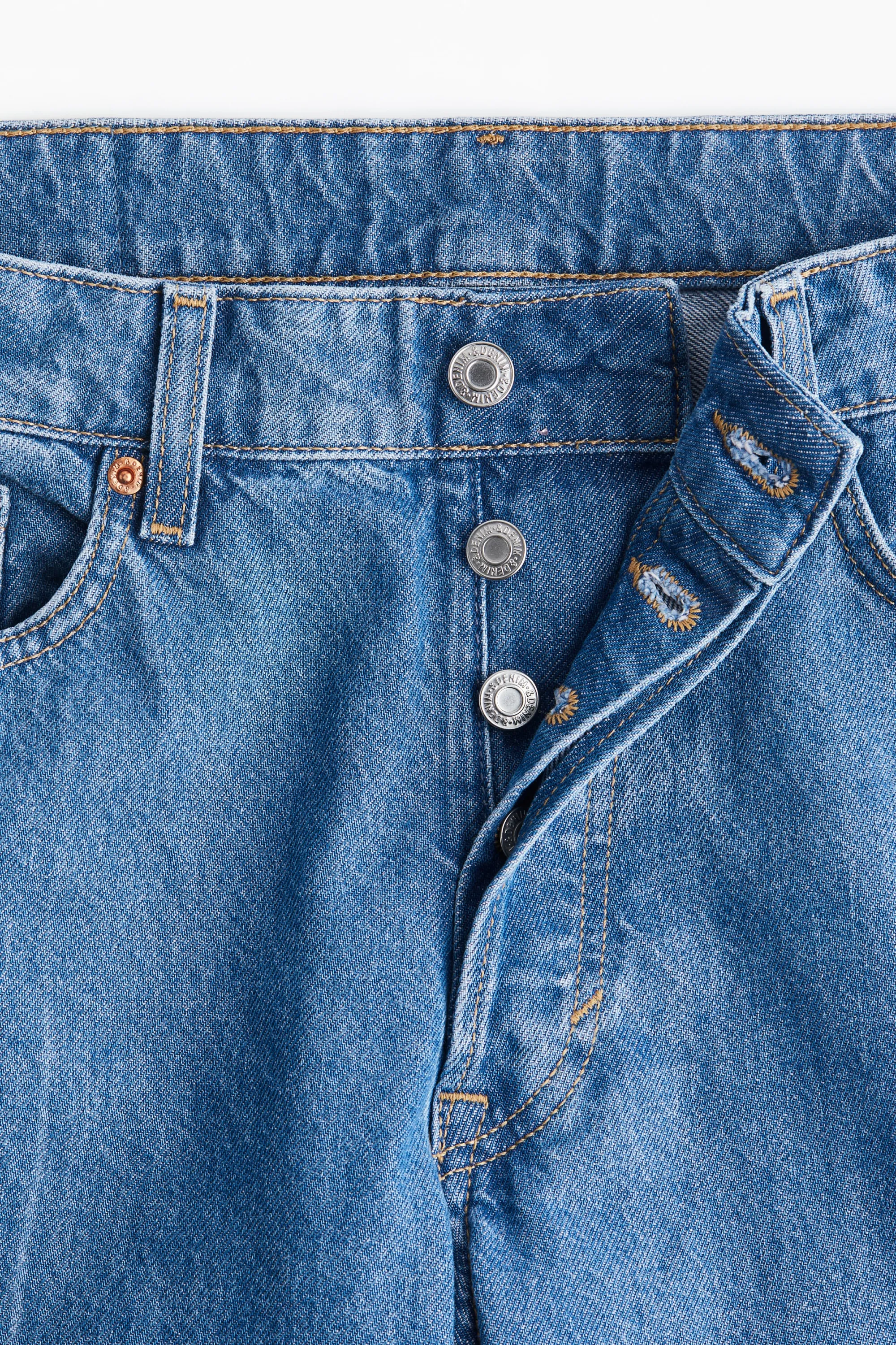 Straight Regular Jeans - Bleu denim clair