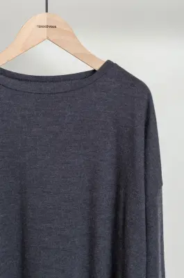 Labo.art – TOP MAGLIA SANDRA – CHARME FERRO — photo 2