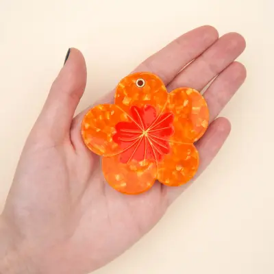 Miroir de poche Capucine orange – Coucou Suzette — photo 4