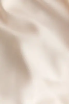Robe à bretelles fines avec dentelle - Beige clair/crème — photo 4