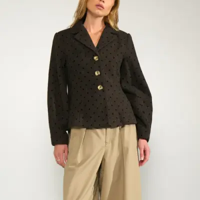 Veste Amia Chocolat — photo 3