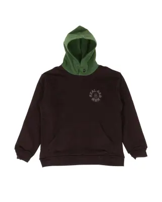Fleece Hoodie Washed Black — photo 1