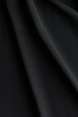 Top bandeau avec détail à nouer - Noir — photo 4