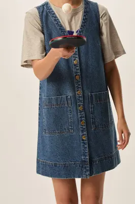 Robe Lenisya Middle Blue — photo 3