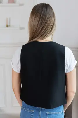 Gilet Junko - noir — photo 4