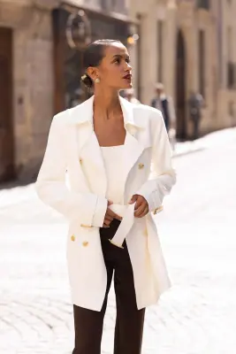 Leanne Short Trench Coat — photo 5