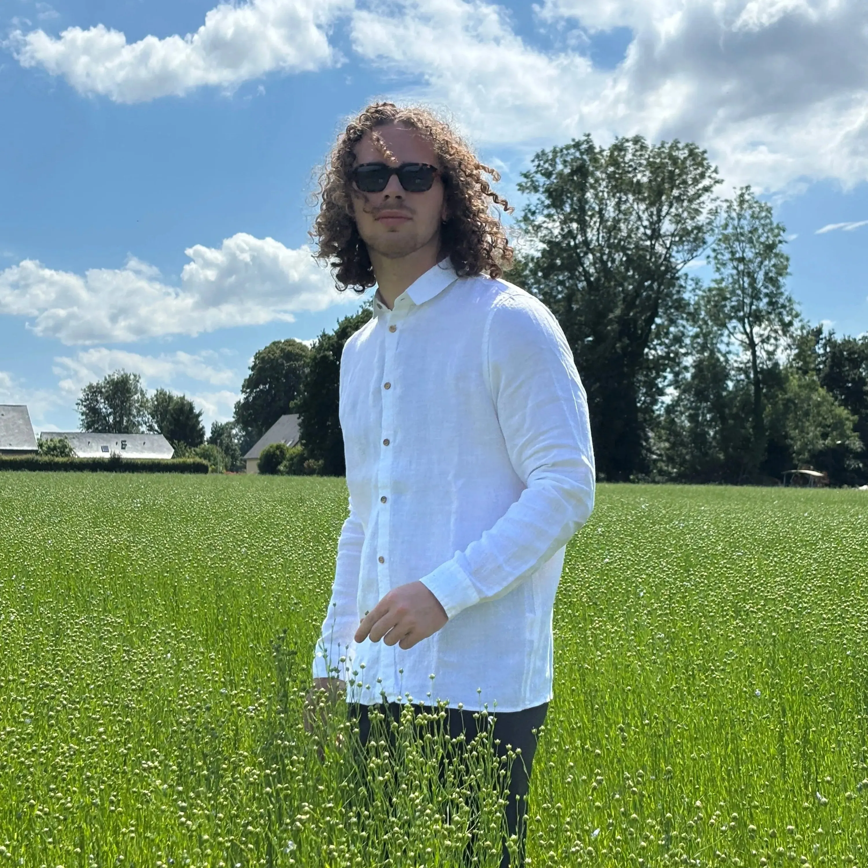 Chemise Constance Homme Blanc