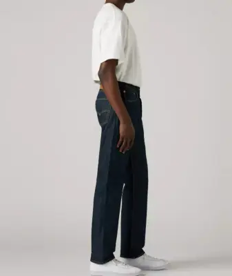 LEVIS 501 ORIGINAL MARLON GRANDE LONGUEUR Brut — photo 5