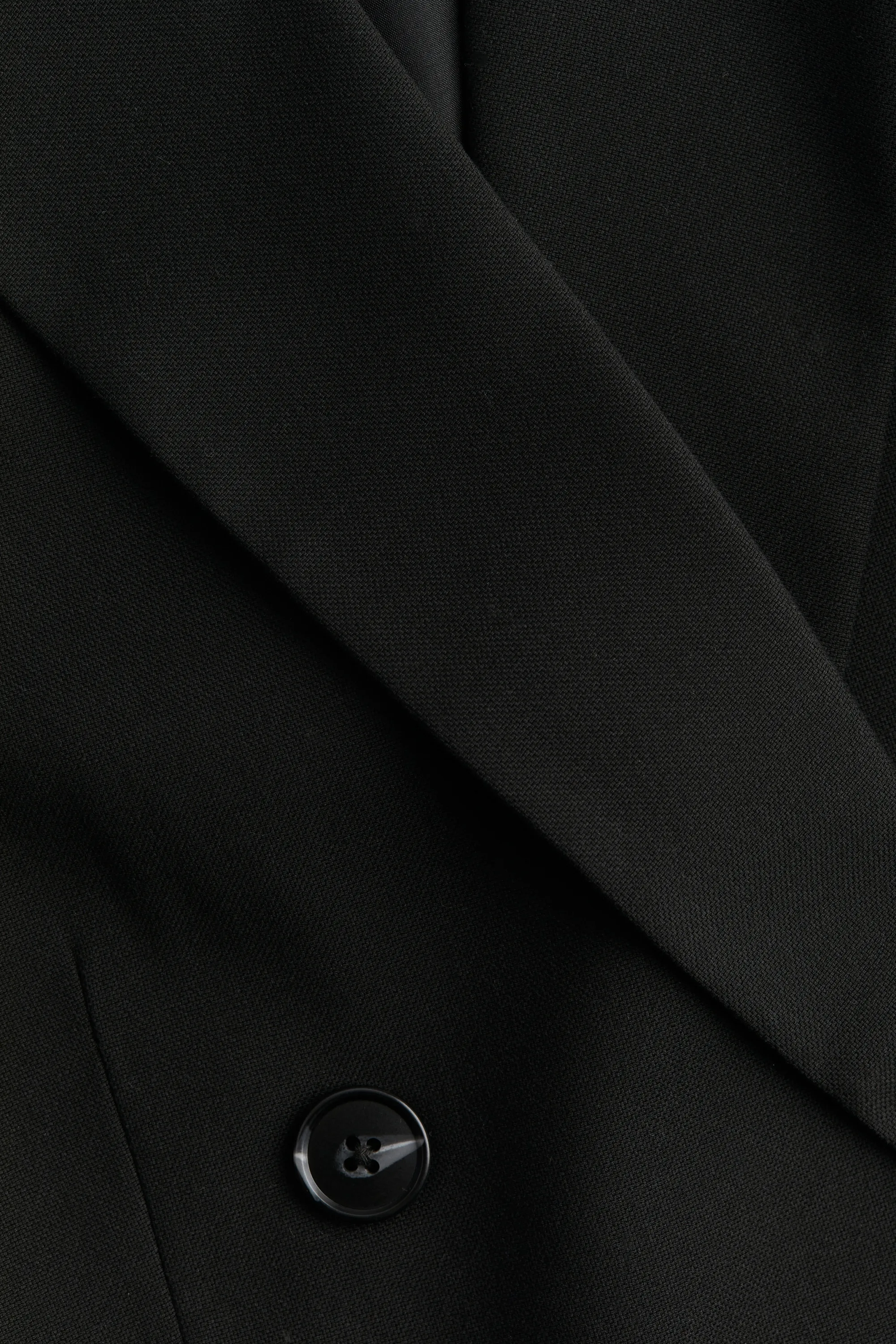 Blazer à fermeture croisée - Noir