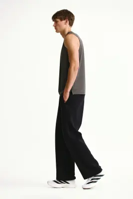 Pantalon jogger de sport Loose Fit DryMove™ - Noir — photo 4