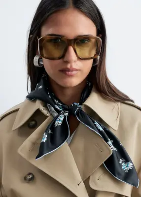 Trench-coat court - Beige — photo 5