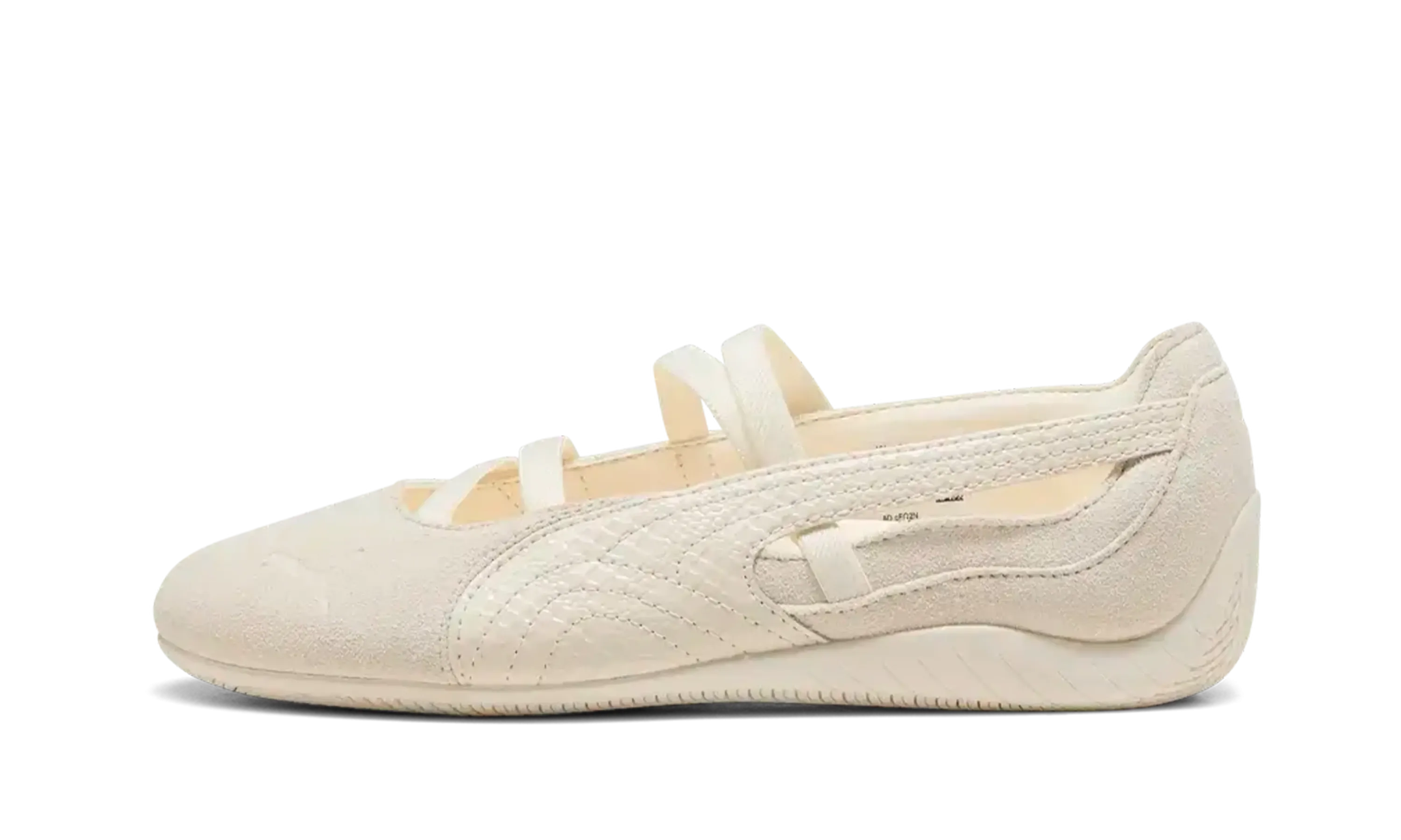 Puma Mujer Speedcat Ballet Python Alpine Snow-Warm White