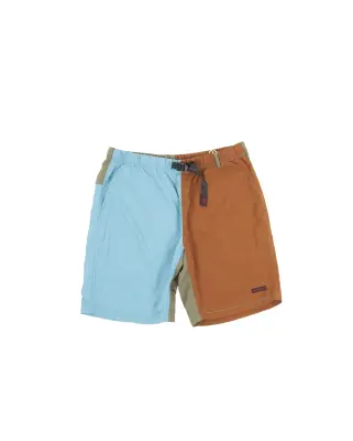 Shell Packable Shorts Aqua X Mocha — photo 1