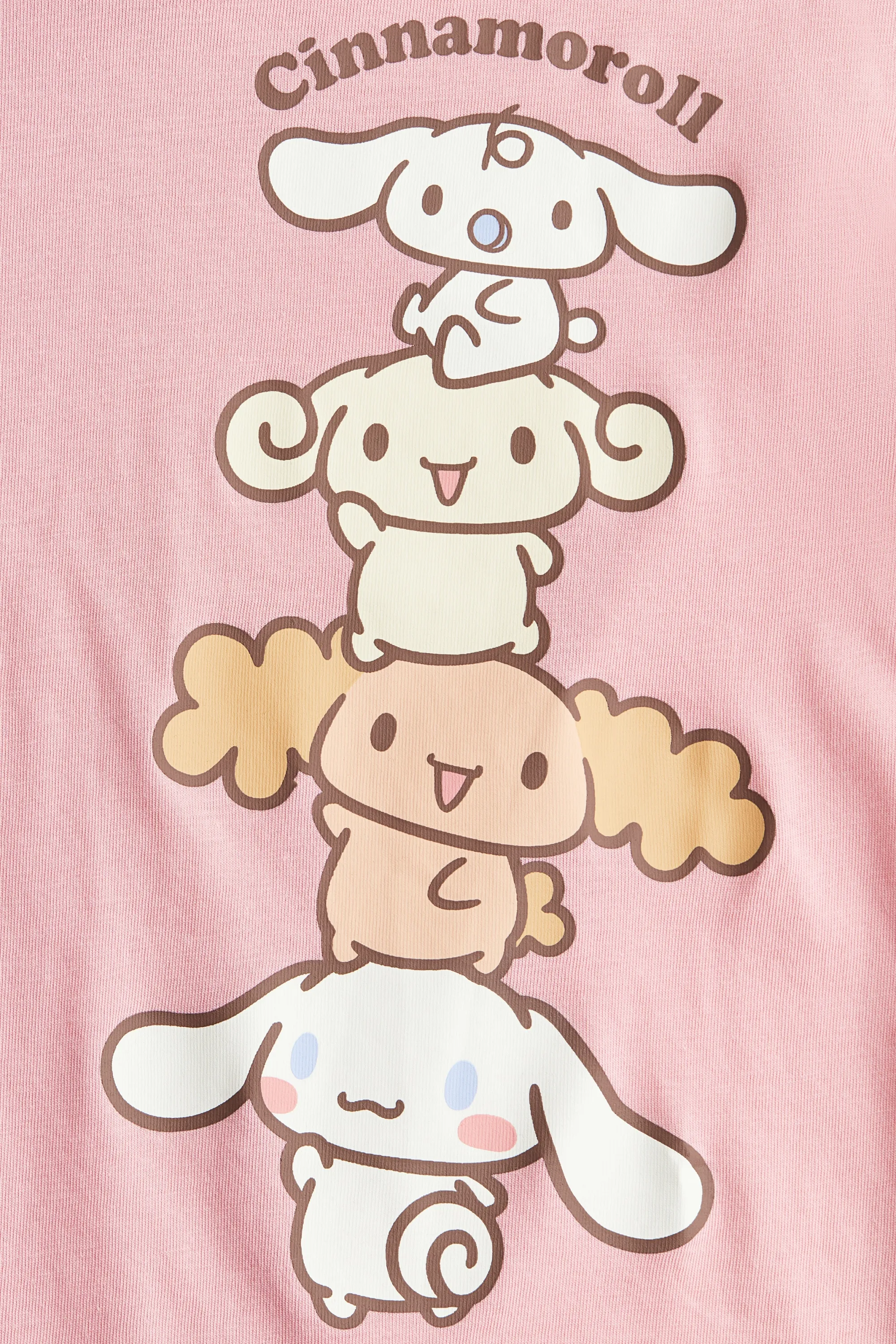 Top en jersey avec motif imprimé - Rose/Cinnamoroll