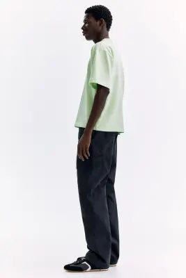 Pantalon cargo Regular Fit - Noir — photo 4