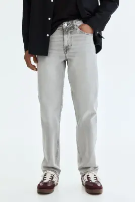 Regular Jeans - Gris denim clair — photo 2