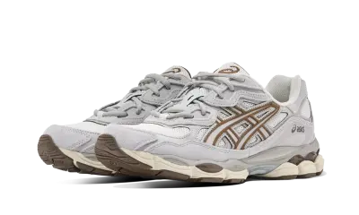 ASICS Gel-NYC Cream Cement Grey Brown — photo 2