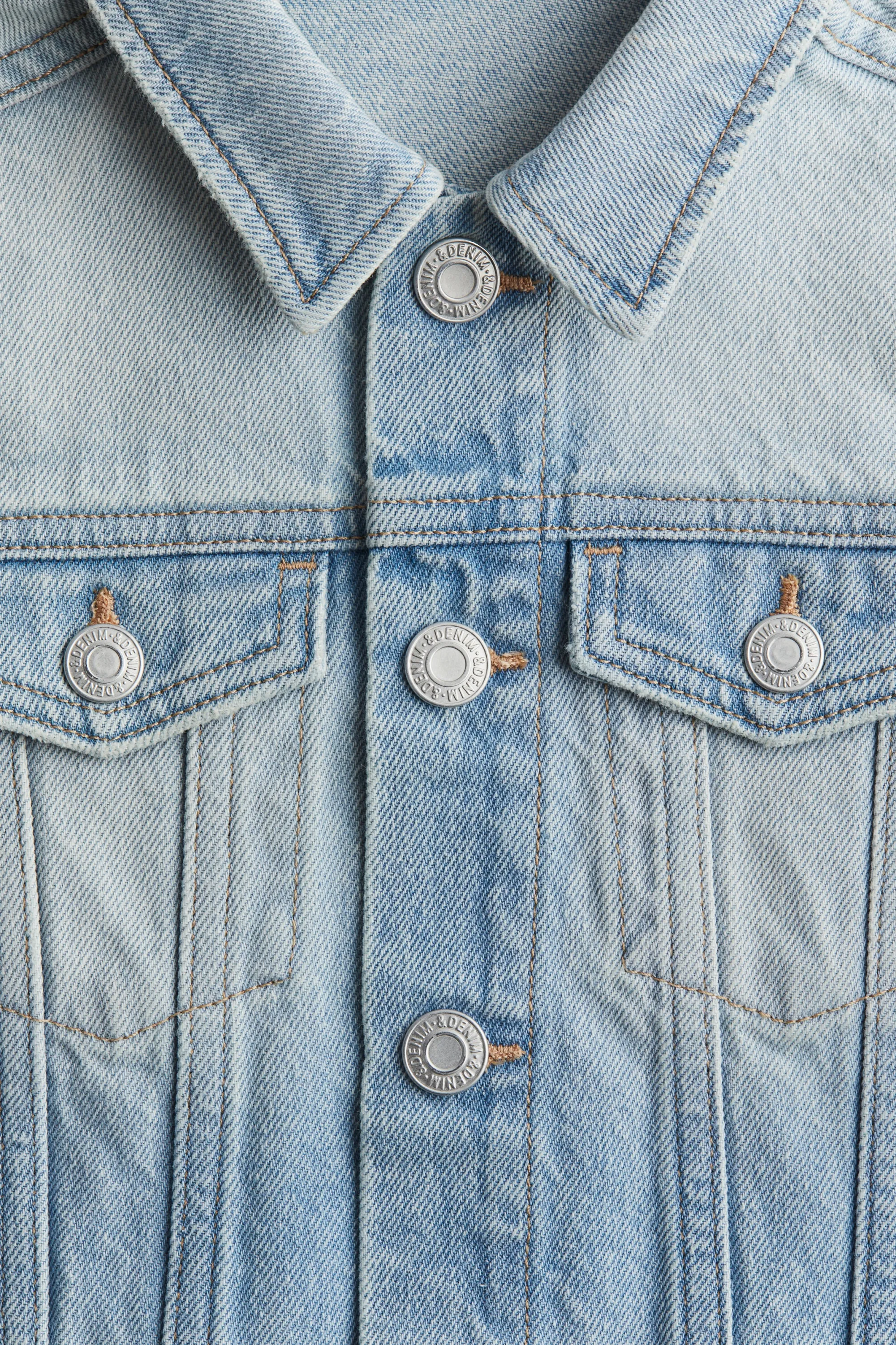 Veste en denim - Bleu denim clair