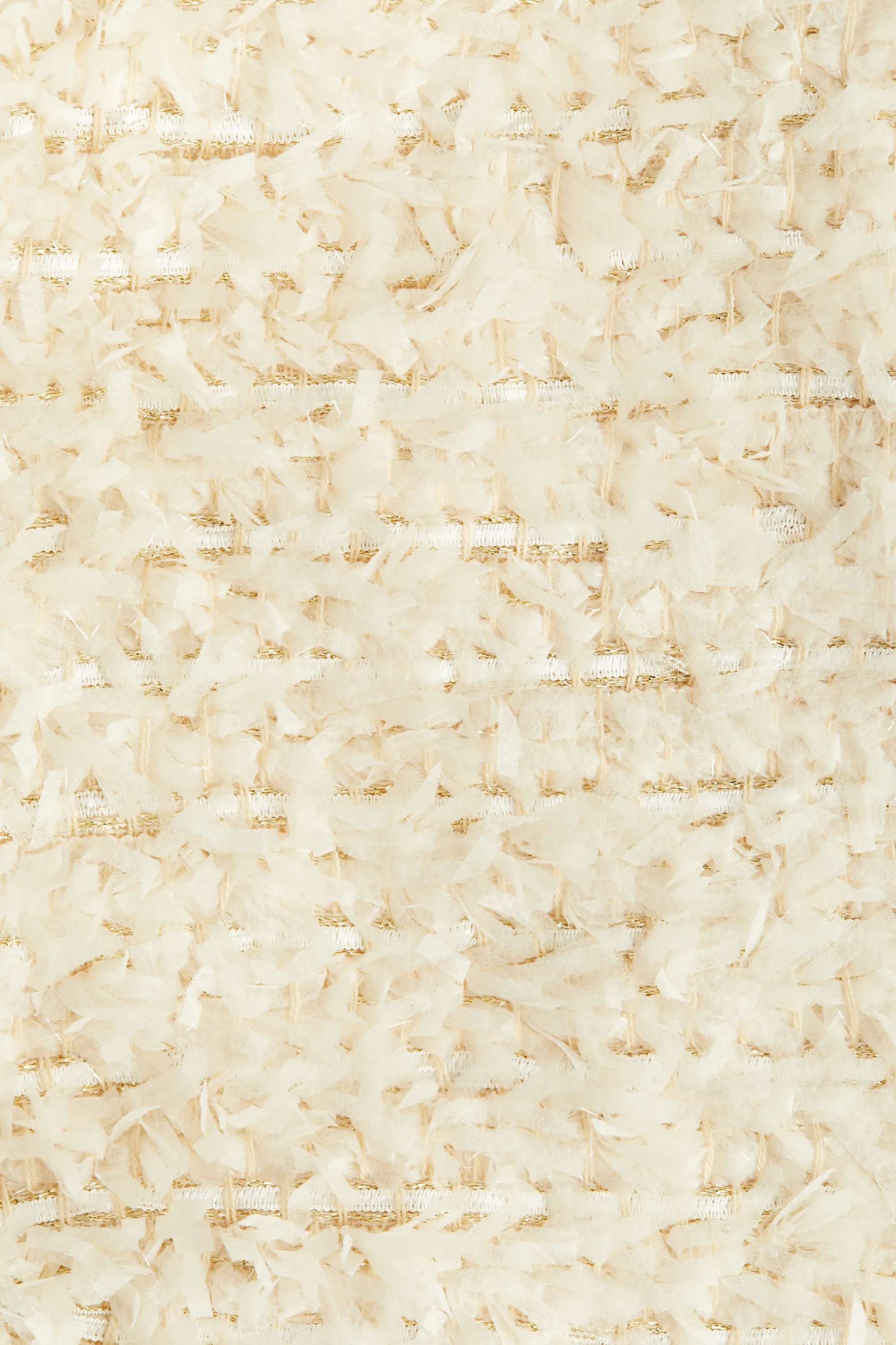 Veste en tissu texturé - Beige clair