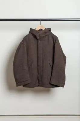 Sono – PABLO PARKA SHORT 2040S – BLACK MUD — photo 6