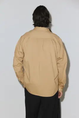 Chemise Four-way Stretch - Beige — photo 4