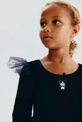 Robe de danse avec motif imprimé - Noir/Kuromi — photo 1