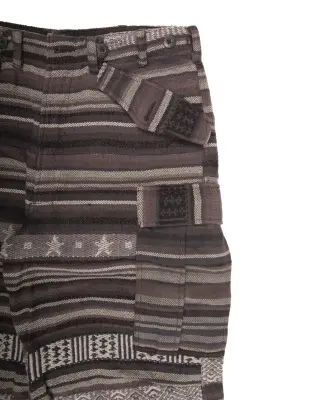 M65 Tribe Cargo Pants Killim Black — photo 3