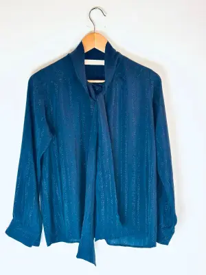 Chemise en soie lurex — photo 2