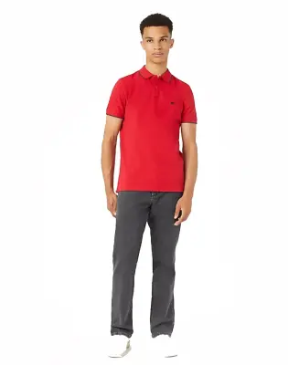 WRANGLER POLO Rouge — photo 3