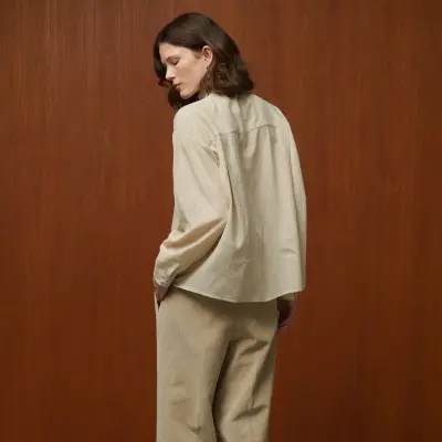 Blouse LEE Latte - BELLEPIECE — photo 2