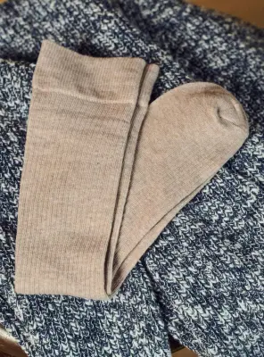 Chaussettes Barnabé Mixed Beige — photo 2