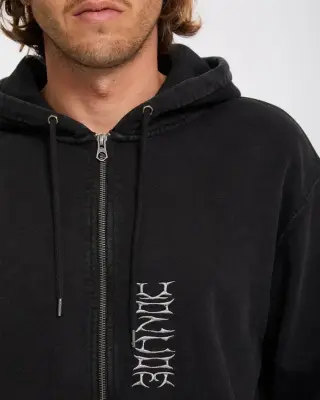 Sweatshirt Volcom studder zip – Black — photo 3