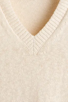 Pull Regular Fit - Beige clair — photo 3