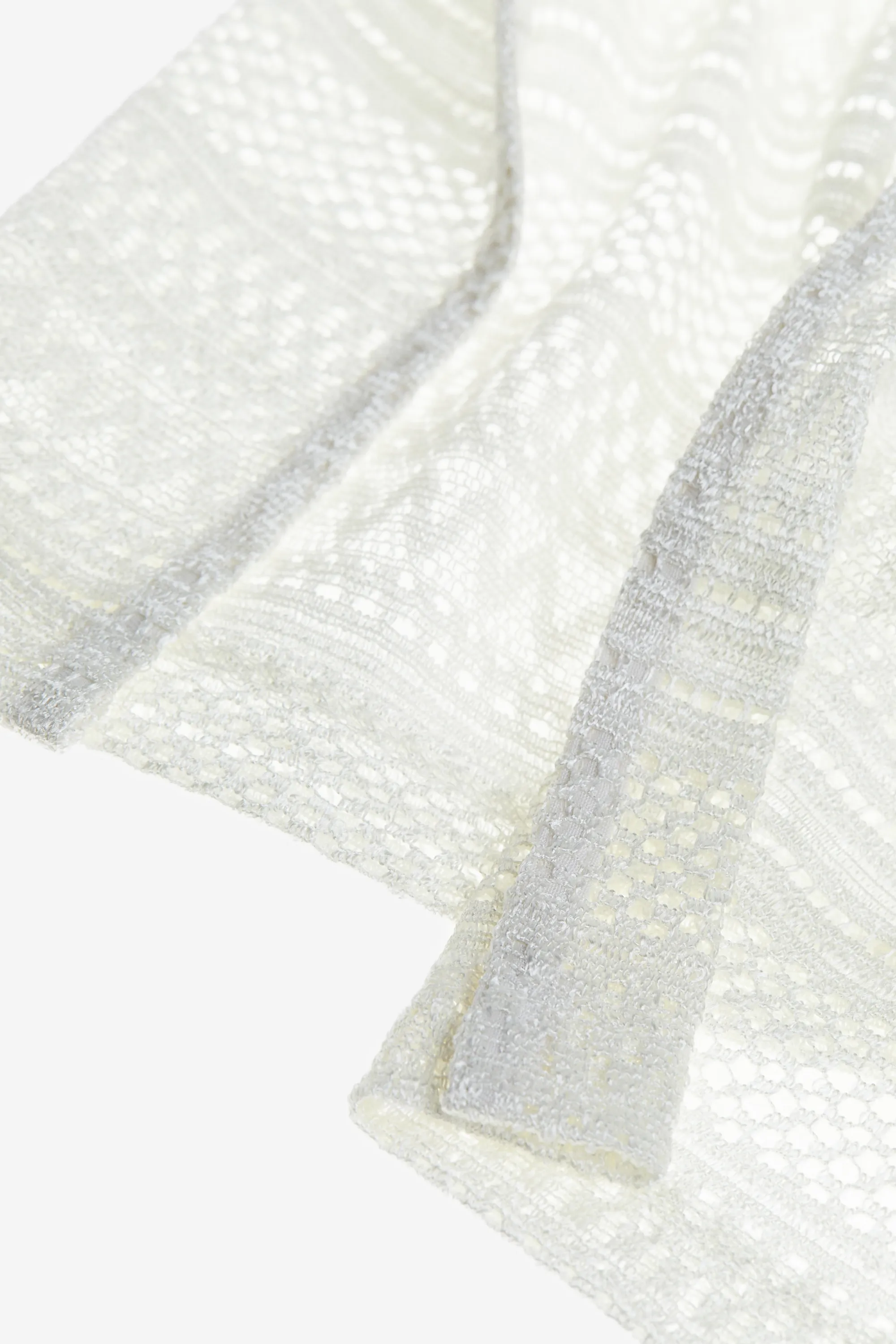 Robe moulante avec encolure en V - Blanc