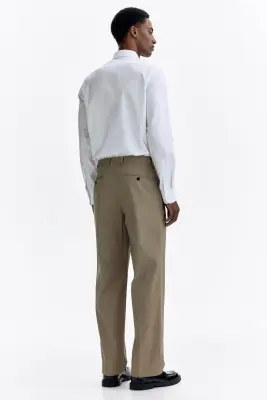Chemise Slim Fit en coton - Blanc — photo 3