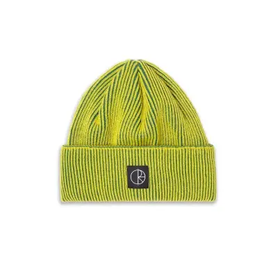Bonnet Polar merinos lines – chartreuse / army green — photo 1