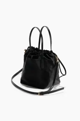 Sac seau crossbody - Noir — photo 2