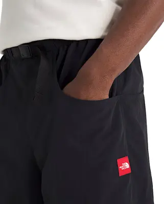 Red Box Nylon Belted Pant Black — photo 4