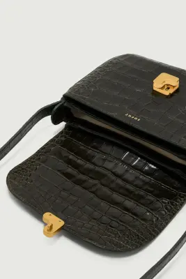 SAC BELLISSIMA MINI VERT OLIVE CROCO — photo 4