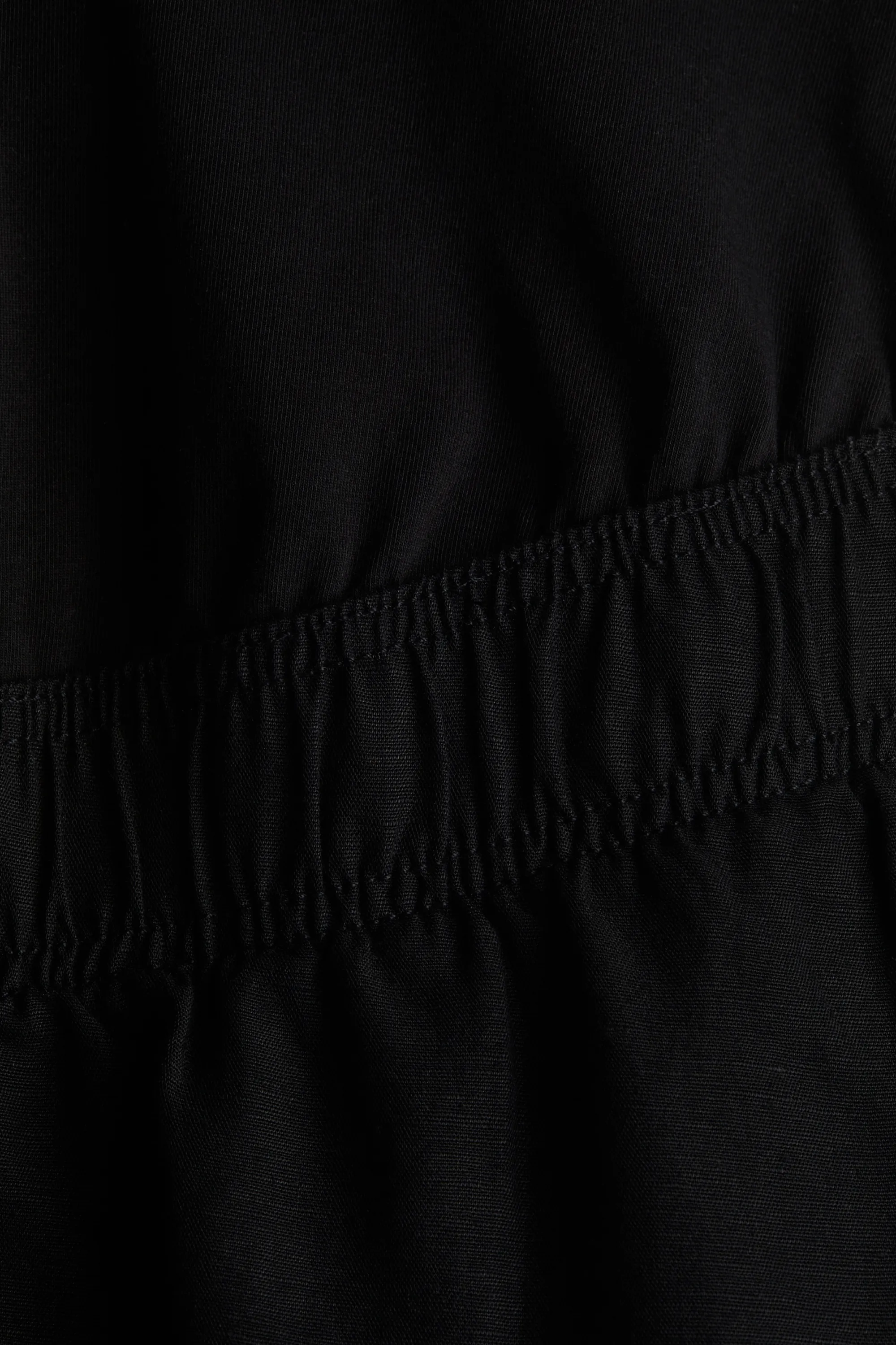 MAMA Short en lin mélangé - Noir
